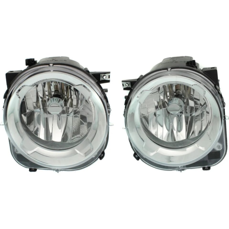 Versatile Headlight For 2015-2017 Jeep Renegade Pair Driver and Passenger Side