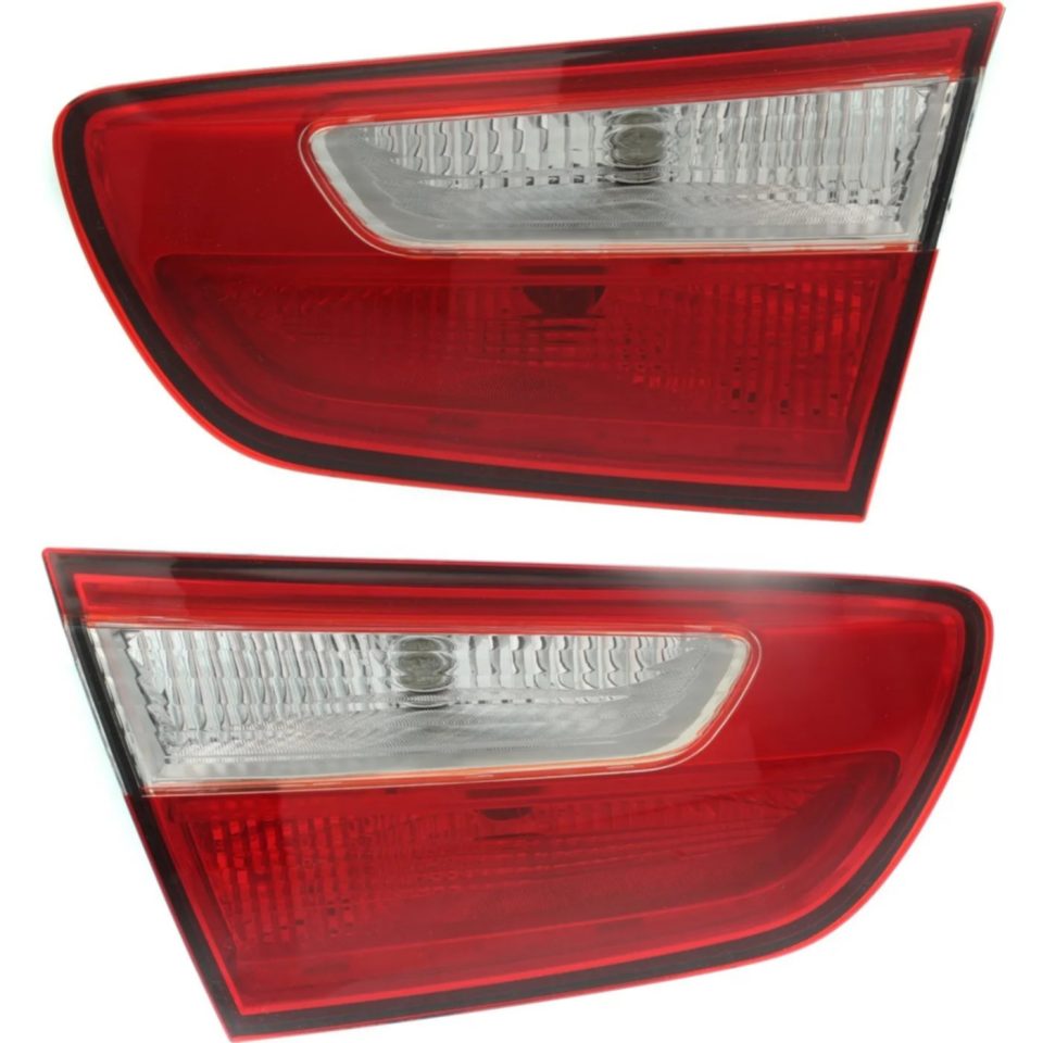 Travel Tail Light For 2012-2017 Kia Rio Set of 2 Driver and Passenger Side Inner