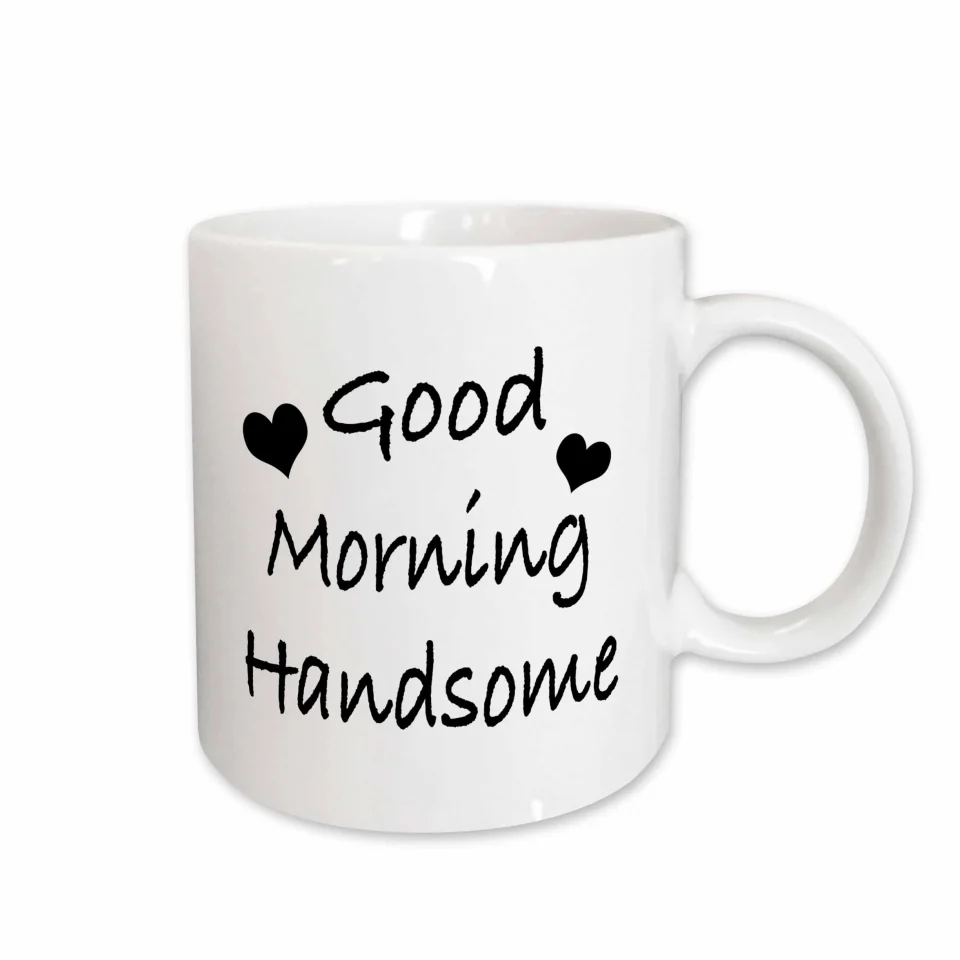 Core Silicone Good morning handsome 11oz Mug mug-171884-1