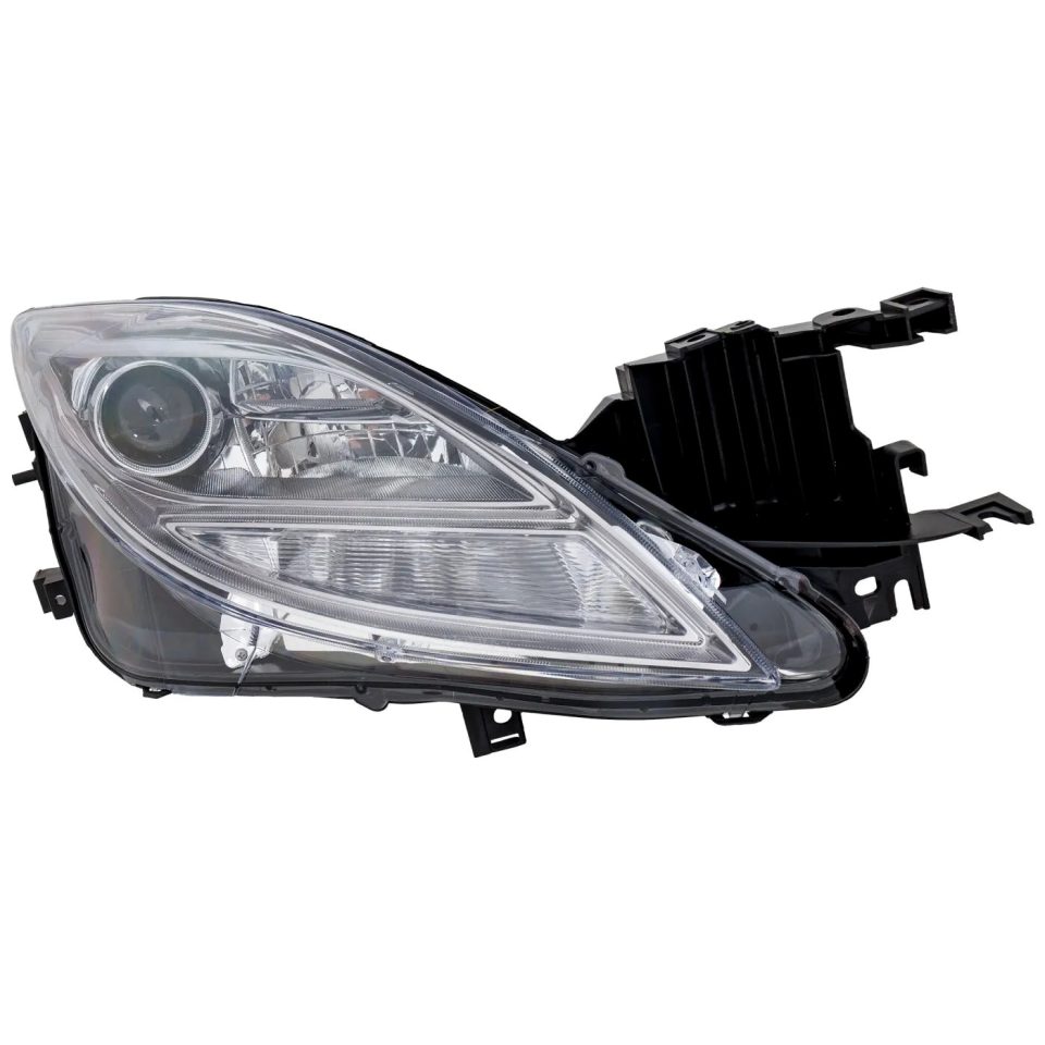 Supreme Headlight For 2009-2010 Mazda 6 Right Clear Lens Halogen CAPA
