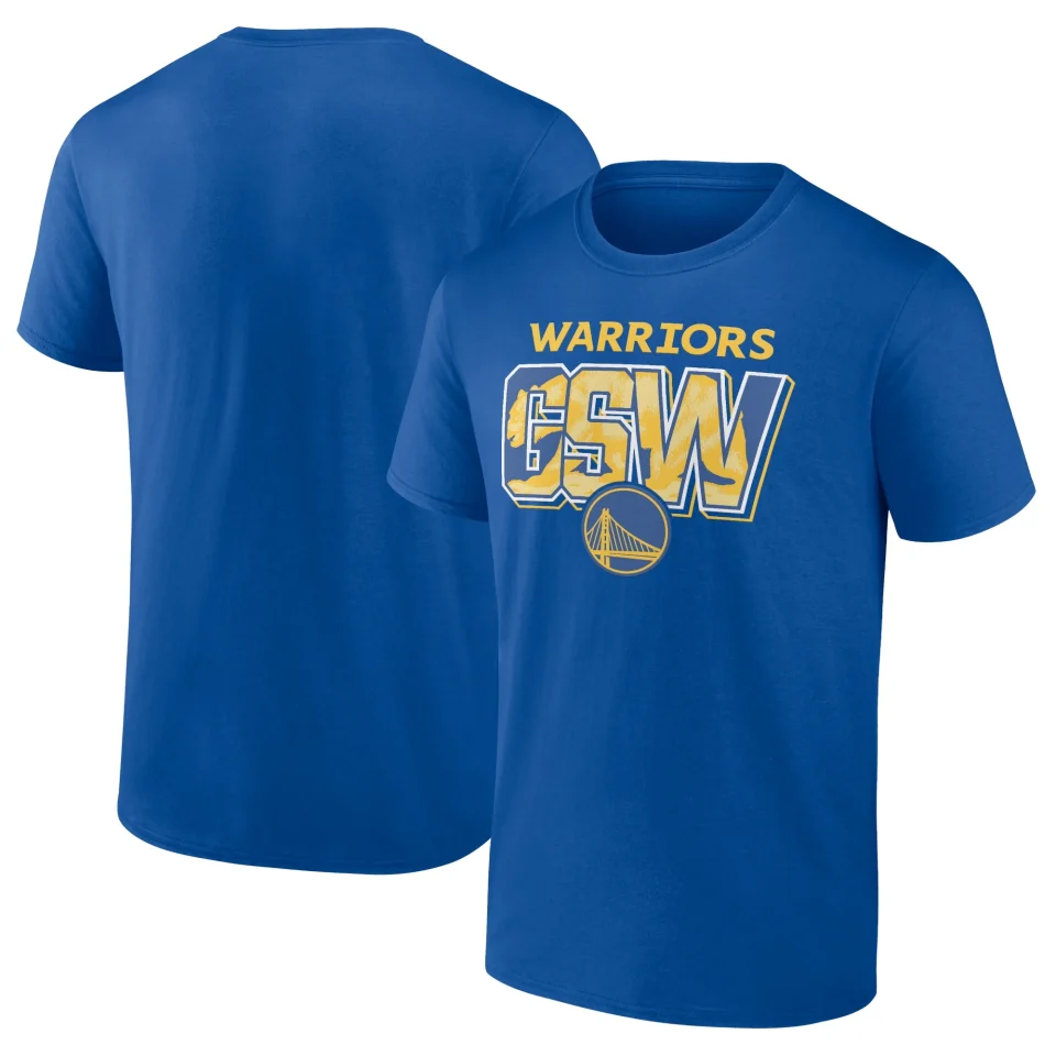 Food-Grade Long-Lasting Men's Fanatics Branded Royal Golden State Warriors Full Court Press T-Shirt