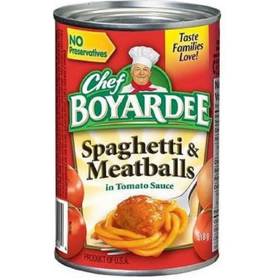 Ultimate Chef Boyardee Spaghetti and Meatballs (Pack of 32)