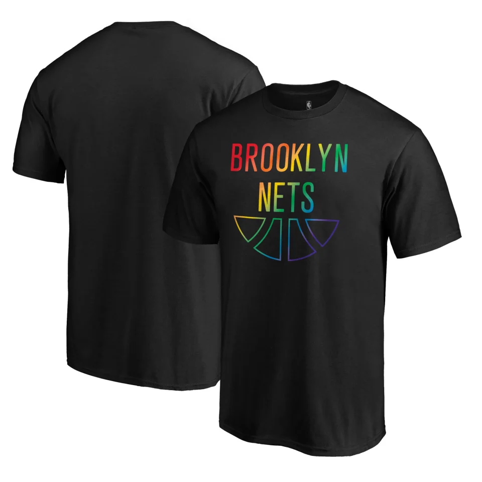 Select Supreme Men's Fanatics Branded Black Brooklyn Nets Team Pride Wordmark T-Shirt