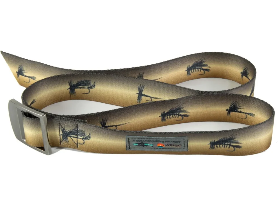 Long-Lasting Wingo Outdoors Basecamp Belts - RepYourWater, Dry Or Die, One Size Fits Most, W-