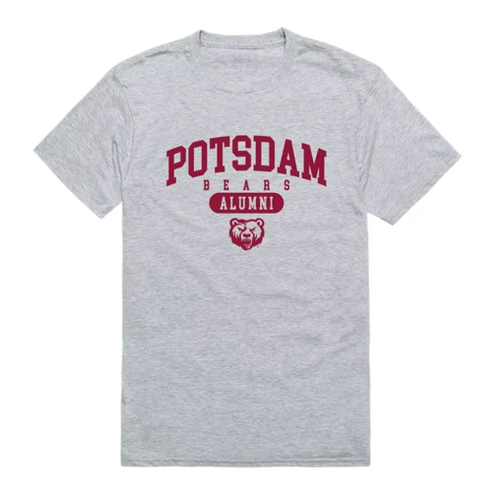 Cleaning State University of New York at Potsdam Bears Alumni T-Shirt - Heather Grey, Small