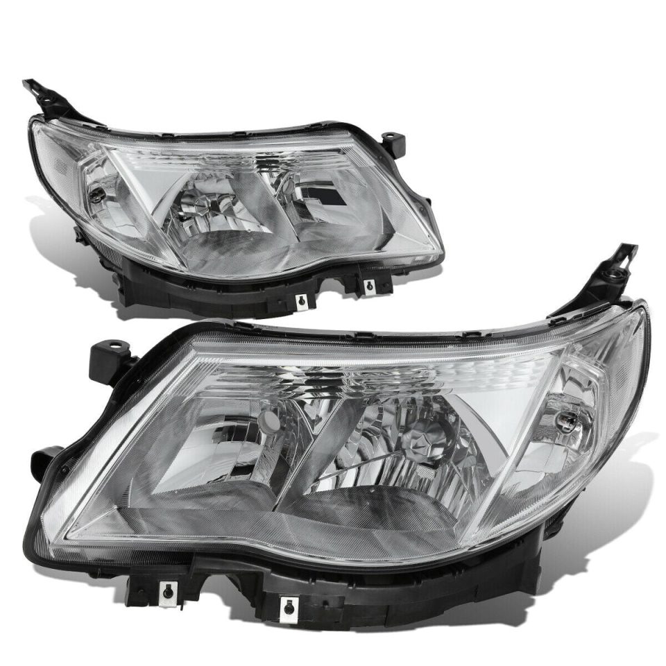 Portable 09-13 Subaru ester Chrome Housing Clear Side Front Driving Headlight/Lamp