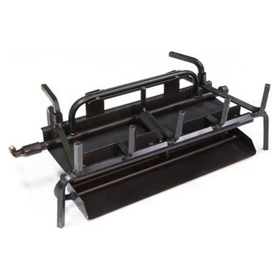 Travel Grand Canyon Gas Logs Stainless Steel 3 Burner - 18 in.