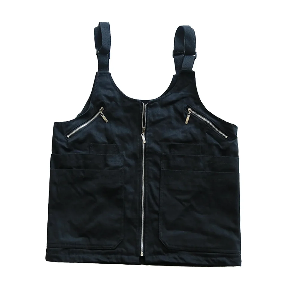 Eco-Friendly Space-Saving Barbecue Apron Durable Outdoor Camping Vest for Picnics Backyard Photography