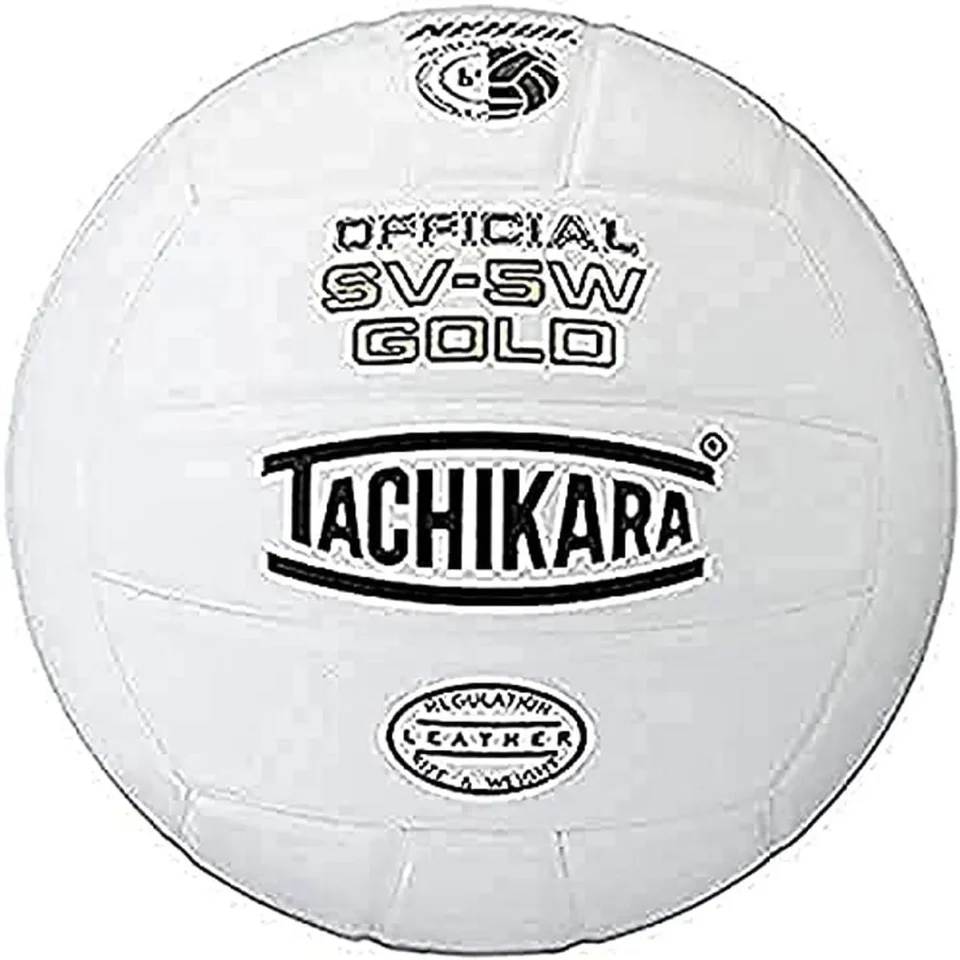 Glass Tachikara SV-5W Gold Volleyball
