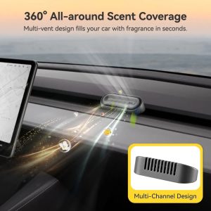 Durable Center Console Car Air Freshener For Tesla Model Y Juniper 2025-2026 Car Accessories