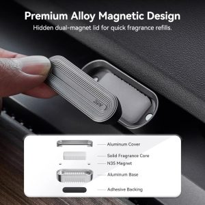 Durable Center Console Car Air Freshener For Tesla Model Y Juniper 2025-2026 Car Accessories